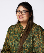 [Translate to Japanese:] Headshot of Fariha, Regional Sales Manager